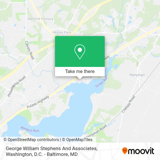 George William Stephens And Associates map