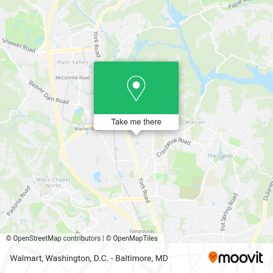 Walmart map