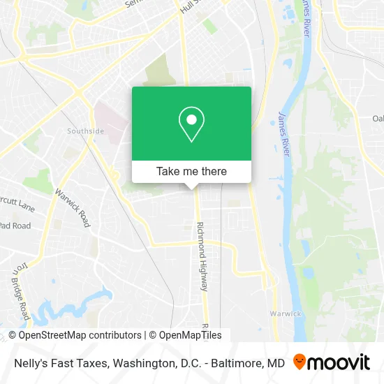 Nelly's Fast Taxes map
