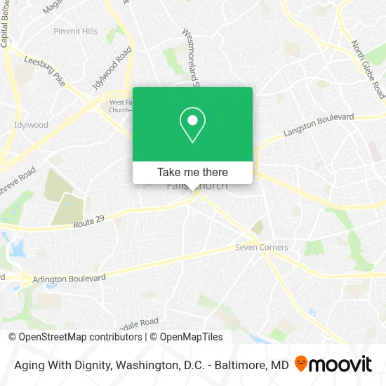Aging With Dignity map