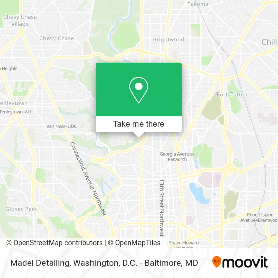 Madel Detailing map