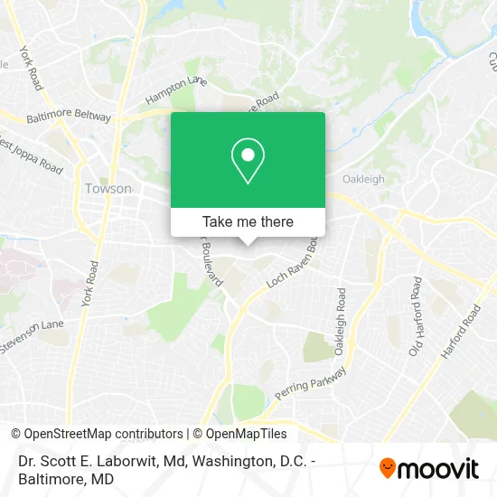 Dr. Scott E. Laborwit, Md map