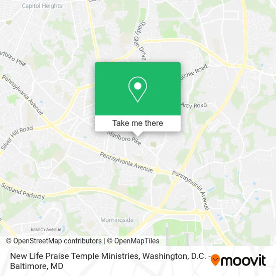 New Life Praise Temple Ministries map
