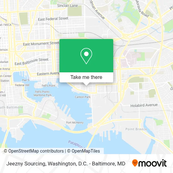 Jeezny Sourcing map