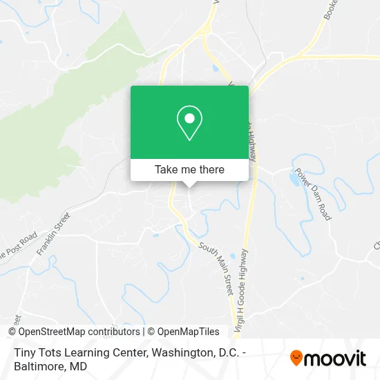 Tiny Tots Learning Center map