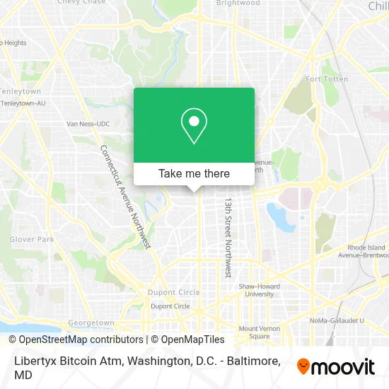 Libertyx Bitcoin Atm map