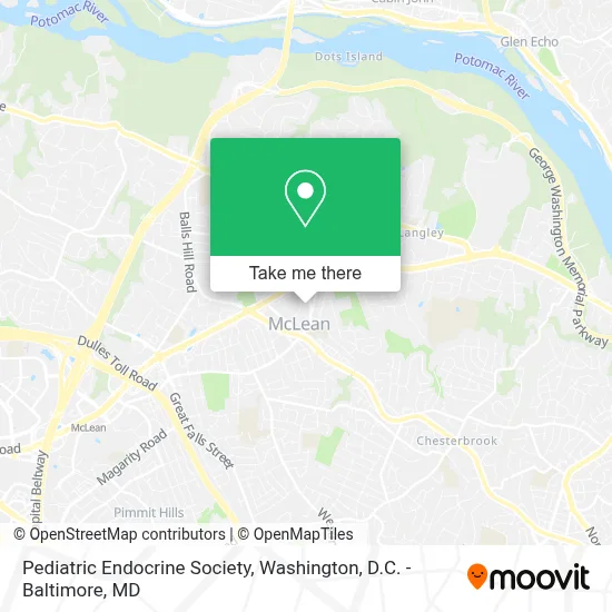 Pediatric Endocrine Society map