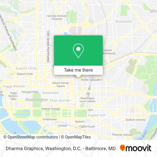 Dharma Graphics map