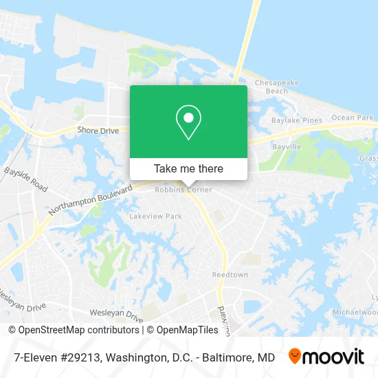7-Eleven #29213 map