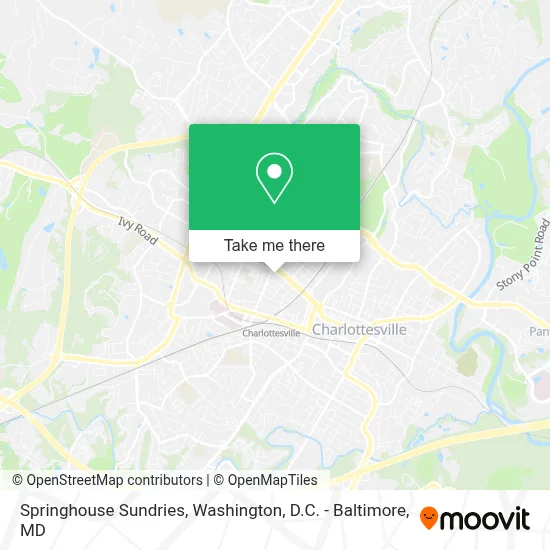 Springhouse Sundries map