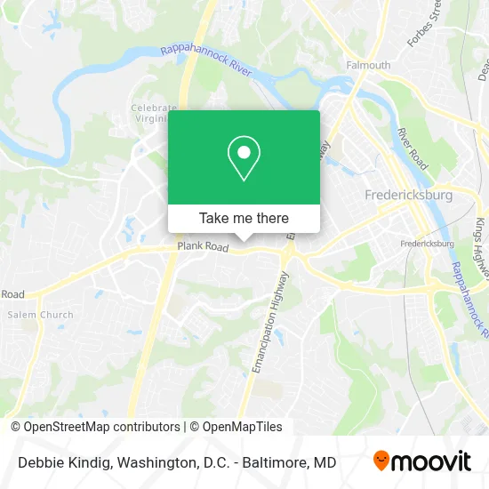 Debbie Kindig map