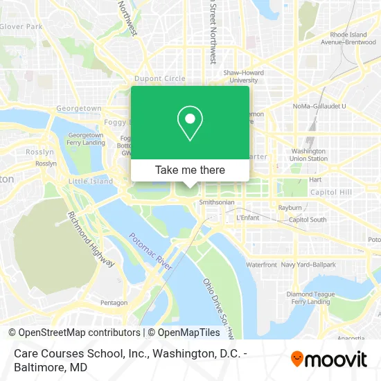 Care Courses School, Inc. map