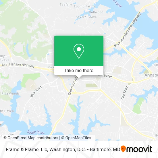 Frame & Frame, Llc map
