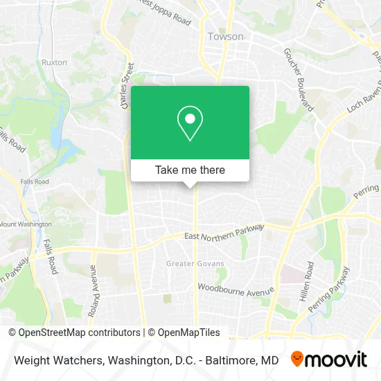 Ww (Weight Watchers) map