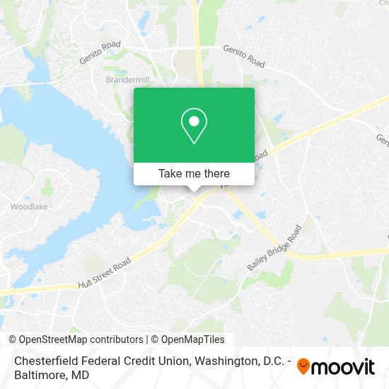 Chesterfield Federal Credit Union map