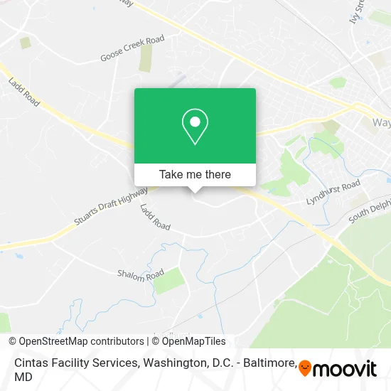 Cintas Facility Services map