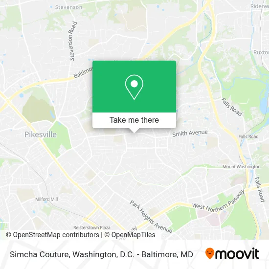 Simcha Couture map