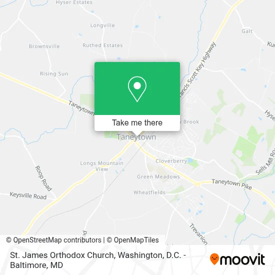 St. James Orthodox Church map
