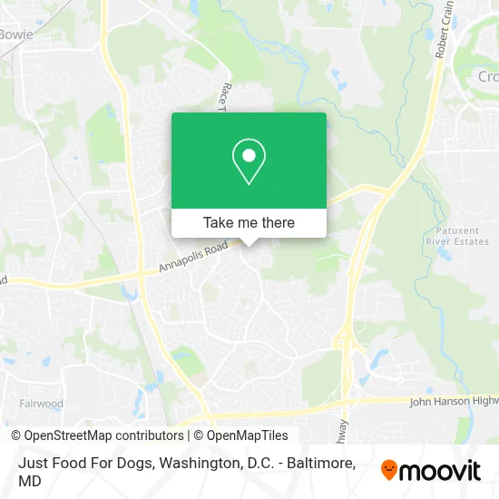 Just Food For Dogs map
