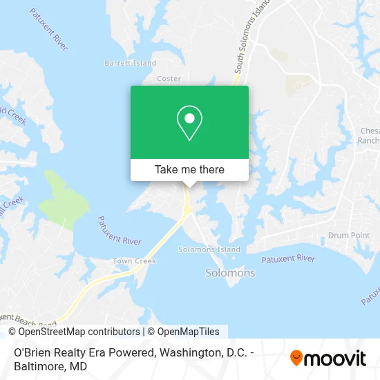 O'Brien Realty Era Powered map