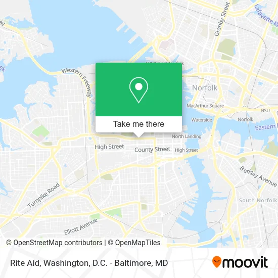 Rite Aid map