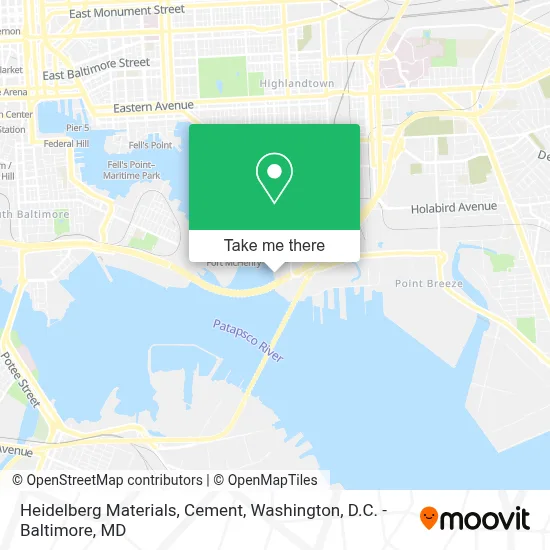 Heidelberg Materials, Cement map