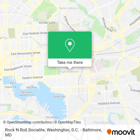 Rock N Roll Socialite map