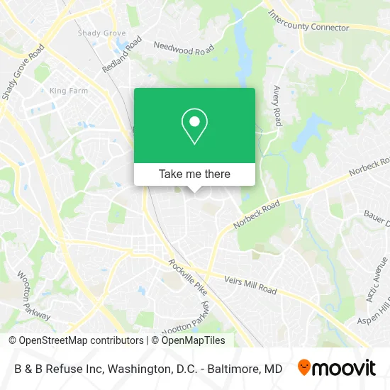 B & B Refuse Inc map