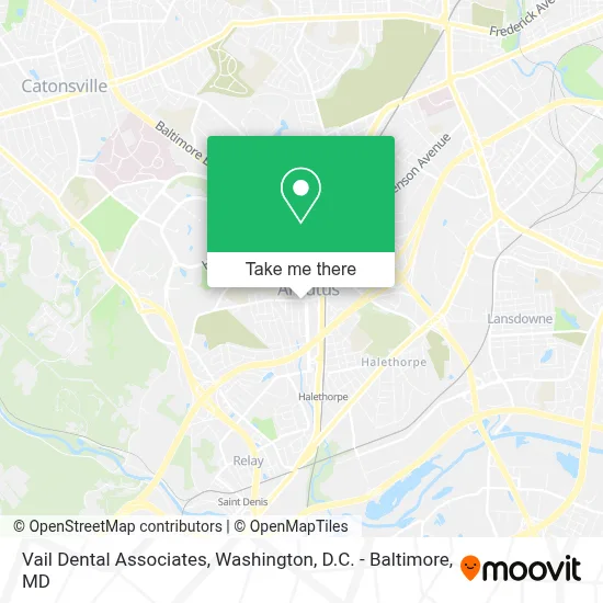 Vail Dental Associates map