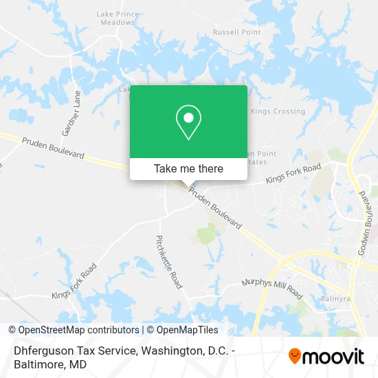 Dhferguson Tax Service map