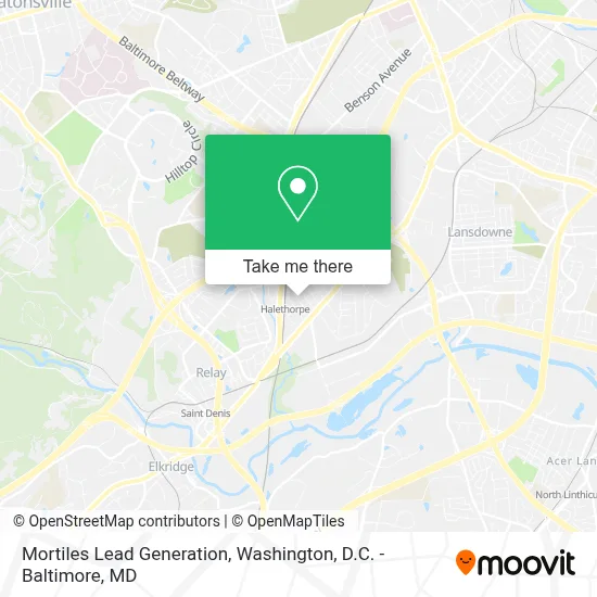 Mortiles Lead Generation map