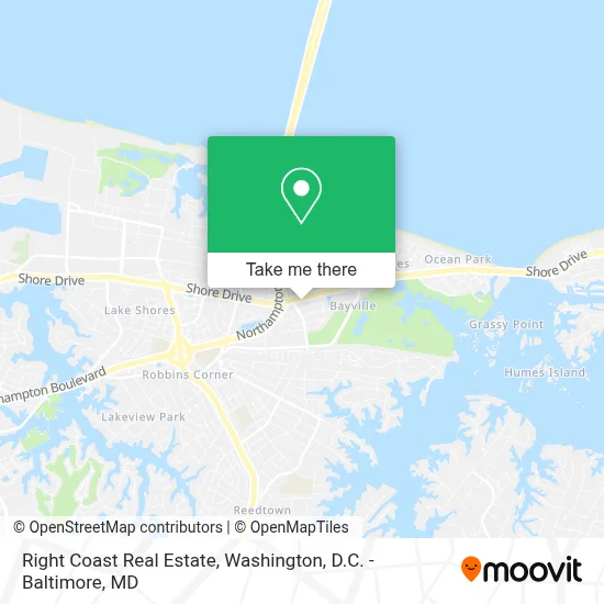 Right Coast Real Estate map