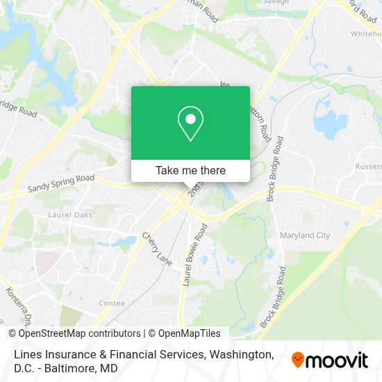 Lines Insurance & Financial Services map