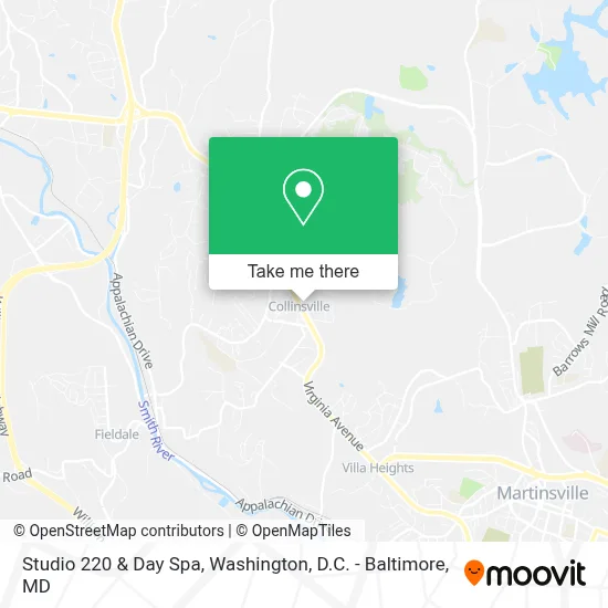 Studio 220 & Day Spa map