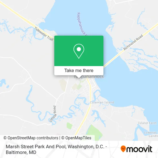 Marsh Street Park And Pool map