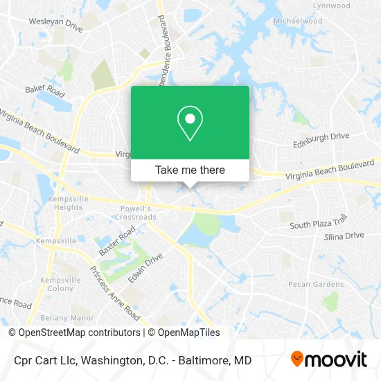 Cpr Cart Llc map