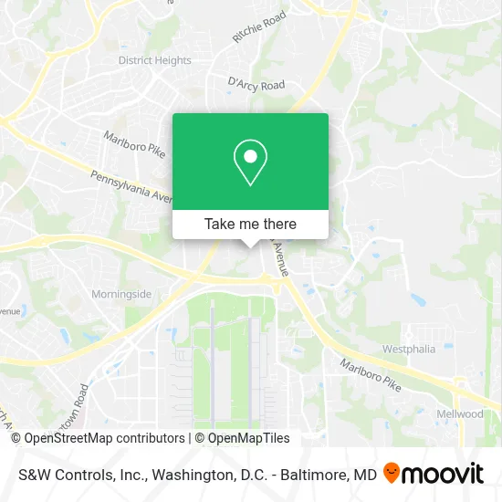 S&W Controls, Inc. map