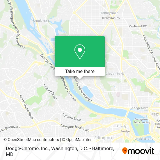 Dodge-Chrome, Inc. map