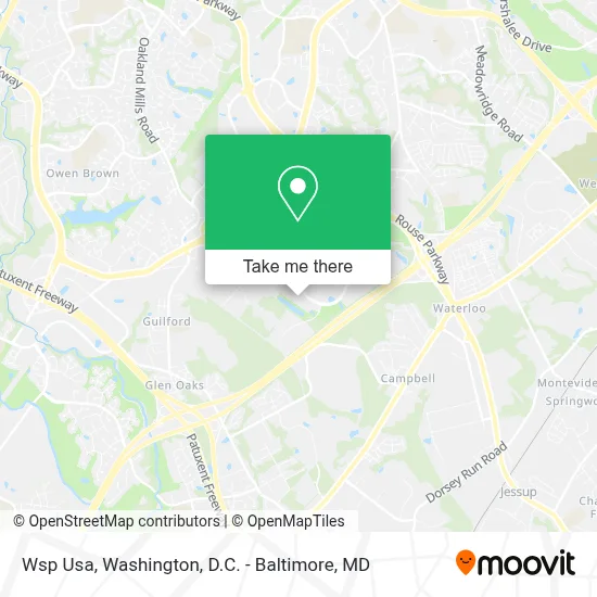 Wsp Usa map