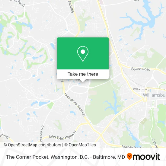 The Corner Pocket map