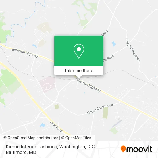 Kimco Interior Fashions map