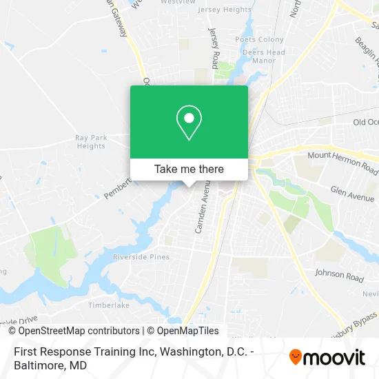 First Response Training Inc map