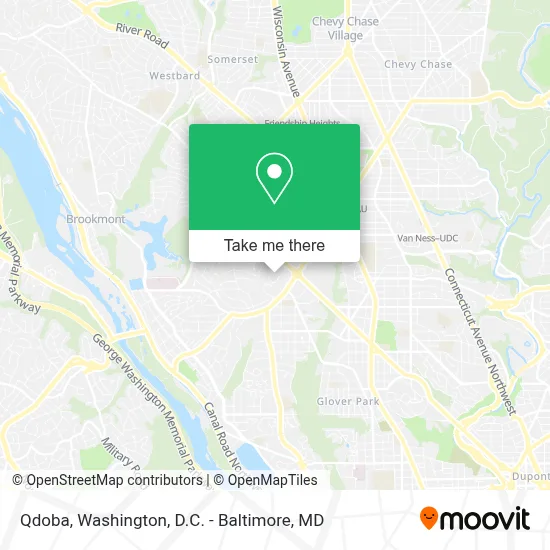 Qdoba map