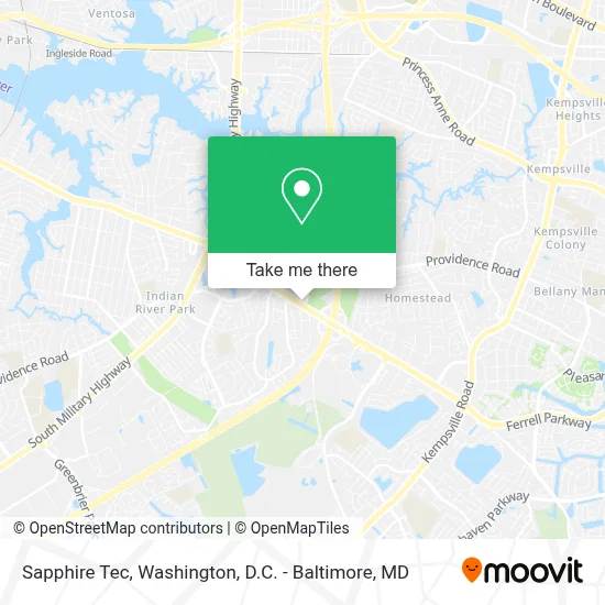 Sapphire Tec map