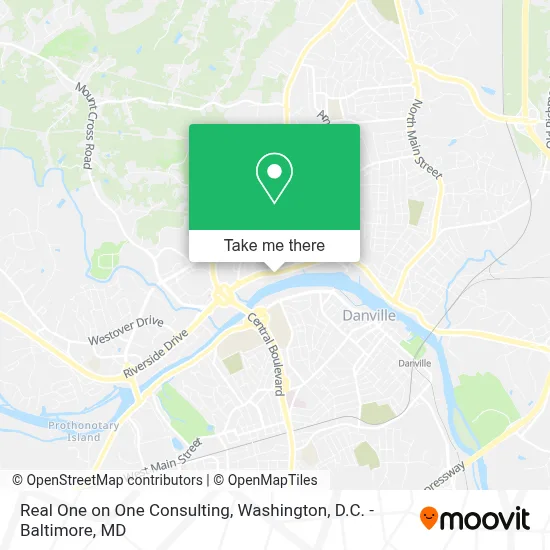 Real One on One Consulting map