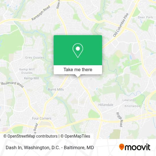 Dash In map