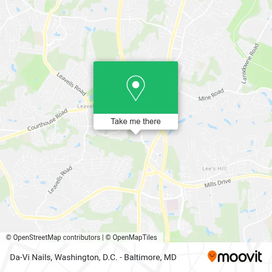 Da-Vi Nails map