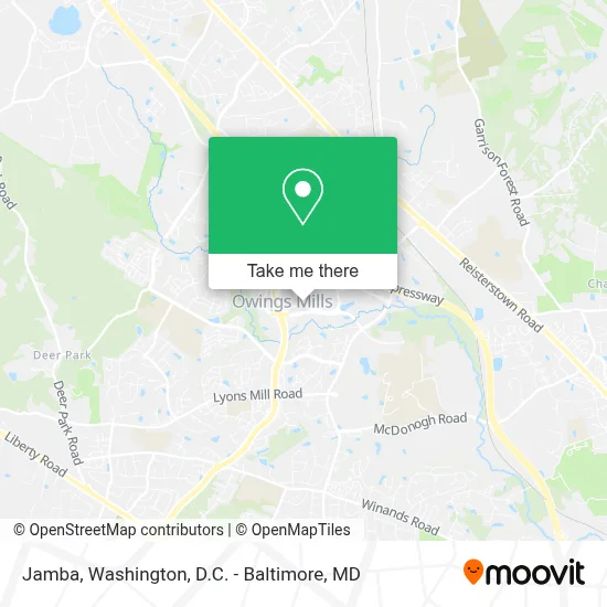 Jamba map