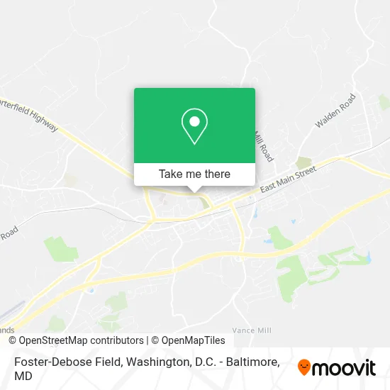 Foster-Debose Field map