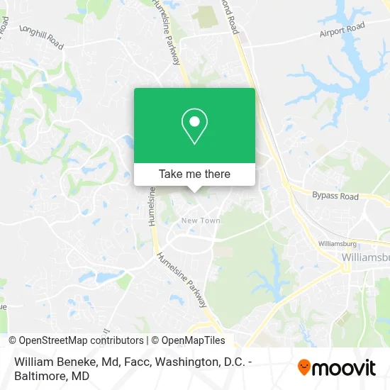 William Beneke, Md, Facc map